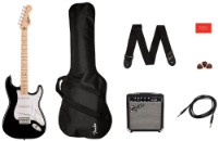 Электрическая гитара Fender Sonic Stratocaster Pack Maple Fingerboard (Black) Set