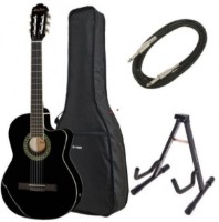 Классическая гитара Harley Benton CG200CE-BK Bundle