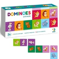 Joc educativ de masa Dodo Dominoes Animals 300248
