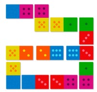 Joc educativ de masa Dodo Dominoes Classic 300225 imaginea #2 — magazin online Desire.md