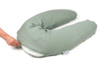 Perna de maternitate Doomoo Comfy Big Tetra Green (35001024) imaginea #2 — magazin online Desire.md