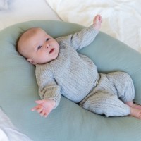 Perna de maternitate Doomoo Comfy Big Tetra Green (35001024) imaginea #5 — magazin online Desire.md