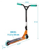 Трюковой самокат PB Crystal Gold фото №2 — интернет-магазин Desire.md