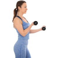 Gantera Enero Vinyl Dumbbell 2kg imaginea #3 — magazin online Desire.md
