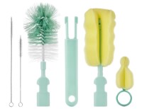 Set îngrijire biberoane Roxy Kids 5pcs Blue (RFD-007) imaginea #9 — magazin online Desire.md