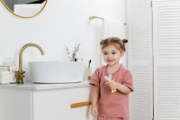 Periuta de dinti pentru copii Roxy Kids (RTM-005-Y) imaginea #2 — magazin online Desire.md