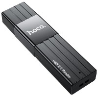 Картридер Hoco HB20 Mindful 2-in-1 USB3.0 Black фото №2 — интернет-магазин Desire.md