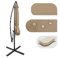 Umbrelă de gradină TehnoWorker Marbella U1003B Beige imaginea #6 — magazin online Desire.md