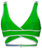 Sutien de baie Puma Swim Women Contour Plunge Top 1P Blue/Fluo Green, s.XL imaginea #2 — magazin online Desire.md
