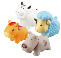 Jucărie pentru apă și baie Roxy Kids 4pcs (RRT-810)