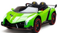 Mașinuța electrica KidsCar Lamborghini Veneno Green 8610043-2DR