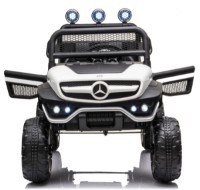 Mașinuța electrica KidsCar Mercedes-Benz Unimog White 8490033-2R