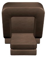 Fotoliu extensibil Tiara Terra Plus 1 Dark Beige imaginea #4 — magazin online Desire.md