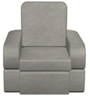 Fotoliu extensibil Tiara Terra Plus 1 Light Grey imaginea #1 — magazin online Desire.md