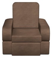 Fotoliu extensibil Tiara Terra Plus 1.2 Dark Beige imaginea #1 — magazin online Desire.md