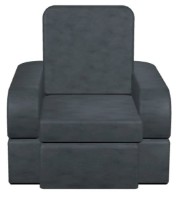 Fotoliu extensibil Tiara Terra Plus 1.2 Dark Grey imaginea #1 — magazin online Desire.md