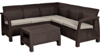 Набор садовой мебели Keter Corfu II Relax Set Brown/Oat (258949) фото №1 — интернет-магазин Desire.md