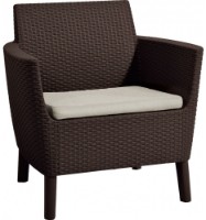 Set mobila de grădină Keter Salemo Duo Set Brown/Oat (258971) imaginea #3 — magazin online Desire.md