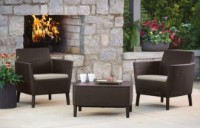 Set mobila de grădină Keter Salemo Duo Set Brown/Oat (258971) imaginea #4 — magazin online Desire.md