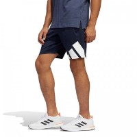 Pantaloni scurți pentru bărbați Adidas 4K 3 Bar Short Blue, s.XL