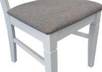 Комплект для столовой Evelin Sanflower White + 6 HV-3167 White/NV-10WP Grey фото №3 — интернет-магазин Desire.md