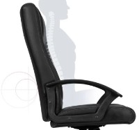 Офисное кресло Deli 4514 Black фото №3 — интернет-магазин Desire.md