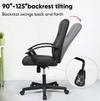 Офисное кресло Deli 4514 Black фото №5 — интернет-магазин Desire.md