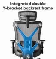 Офисное кресло Deli KF232-J Black фото №3 — интернет-магазин Desire.md