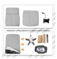 Scaun de birou Antares Nevada Antracit imaginea #3 — magazin online Desire.md