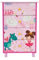 Детский комод U-grow (UMC02-PNK) фото №1 — интернет-магазин Desire.md