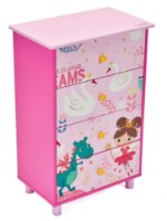 Детский комод U-grow (UMC02-PNK) фото №2 — интернет-магазин Desire.md