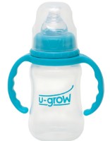 Бутылочка для кормления U-grow 180ml (A-1074) фото №1 — интернет-магазин Desire.md