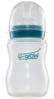 Biberon pentru bebeluș U-grow 250ml (UFB-250WN) imaginea #1 — magazin online Desire.md