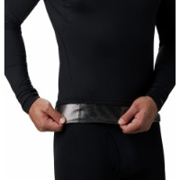 Bluză termică pentru bărbați Columbia Heavyweight Stretch Long Sleeve Top Black, s.L (1638561-011)