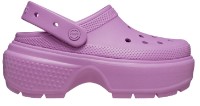 Шлёпанцы женские Crocs Stomp Clog Bubble Mediumpurple, s.36-37