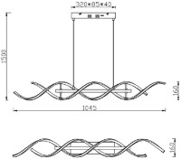 Люстра Trio Sequence (341810205) фото №4 — интернет-магазин Desire.md