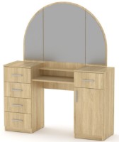 Măsuţă de toaletă Компанит Трюмо-5 (Комплект) Stejar Sonoma