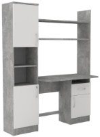 Masa de birou ML-Mobila МЛ-7 1400 Atelie Deschis/Alb