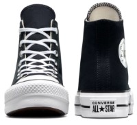 Кеды женские Converse Chuck Taylor All Star Canvas Platform High Top Black, s.39 фото №3 — интернет-магазин Desire.md