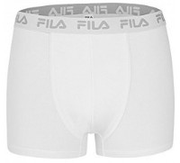 Сhiloţi pentru bărbați Fila Man Boxer With Fila Underwear Logo White, s.XL