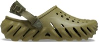 Шлёпанцы мужские Crocs Echo Clog Aloe Darkolivegreen, s.45-46 фото №2 — интернет-магазин Desire.md