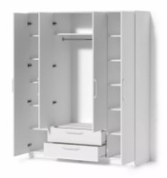 Шкаф Fabrik Home Linia №1 Белый Ясень (без зеркал ) фото №3 — интернет-магазин Desire.md