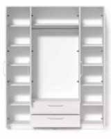 Dulap Fabrik Home Linia №1 Alb/Alb Frasin imaginea #4 — magazin online Desire.md