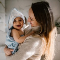 Prosop pentru copii BabyOno Terry Blue (1552/02) imaginea #4 — magazin online Desire.md