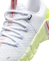 Adidași pentru dame Nike W Free Metcon 5 White/Barely Volt/Pink Foam/Bright Crimson, s.36 imaginea #3 — magazin online Desire.md