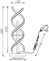 Настольная лампа Trio 541810208 фото №4 — интернет-магазин Desire.md