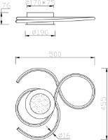 Люстра Trio Jive (623410207) фото №2 — интернет-магазин Desire.md