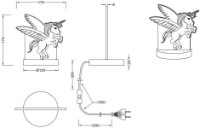 Настольная лампа Trio Karo (R52491106) фото №3 — интернет-магазин Desire.md