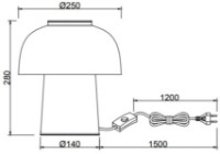 Veioză birou Trio Punch (R50811032) imaginea #2 — magazin online Desire.md