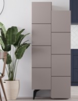 Dulap Showdeko Stair Multipurpose Cabinet Light Mocha imaginea #3 — magazin online Desire.md